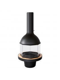 Островной камин LOFT - 01/1