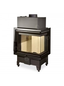 Каминная топка Romotop HEAT R/L 2g S 50.44.33.23 угловая с раздельным стеклом