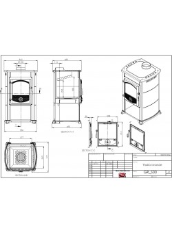 Печь-камин Bella Thalia Grande