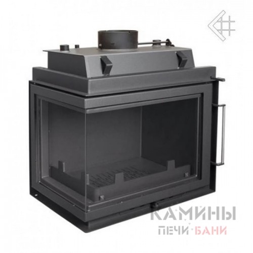 Каминная топка Kratki Maja/PW/BL/12/BS/W (угловое стекло слева, змеевик) Каминная топка Kratki Maja/PW/BL/12/BS/W (угловое стекло слева, змеевик)