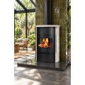 Дровяная печь-камин Ember O2 Limestone