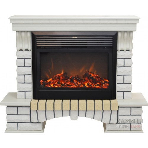 Электрокамин RealFlame Country 26 WT с Moonblaze Lux BL S Электрокамин RealFlame Country 26 WT с Moonblaze Lux BL S