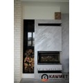 Каминная топка KAWMET W16 LB с угловым левым стеклом без перегородки Каминная топка KAWMET W16 LB с угловым левым стеклом без перегородки