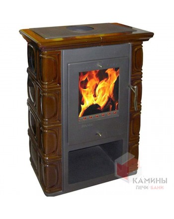 Печь BORGHOLM Keramik, каштановая (Thorma)