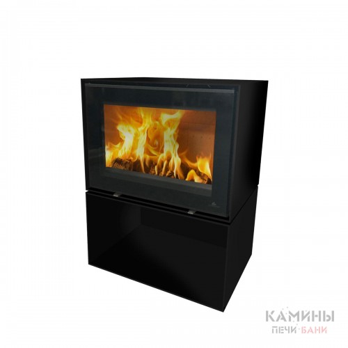 Печь-камин Jydepejsen Zeta Freestanding Black