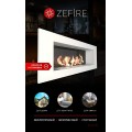 Биокамин Elliot 1200 белый со стемалитом (Zefire) Биокамин Elliot 1200 белый со стемалитом (Zefire)