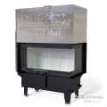 Каминная топка DEFRO HOME RIVA ME BL G угловая с водяным контуром и подъемом стекла вверх Каминная топка DEFRO HOME RIVA ME BL G угловая с водяным контуром и подъемом стекла вверх