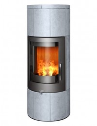 Печь-камин ABX Porto тальк