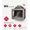 Каминная топка KAWMET W4 трехсторонняя 14.5 kW