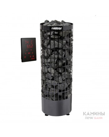 Печь Harvia Cilindro PC70XE Black Steel