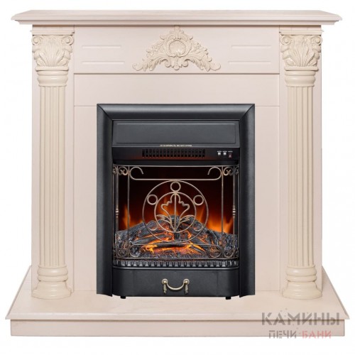 Электрокамин RealFlame Stefania WT с Majestic Lux BL RC