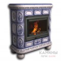 Изразцовый камин Медальон КимрПечь пристенный Художественный Изразцовый камин Медальон КимрПечь пристенный Художественный
