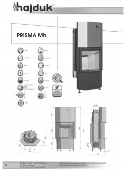 Каминная топка Hajduk Prisma Mh