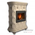 Изразцовый камин Истра КимрПечь пристенный однотонный А 