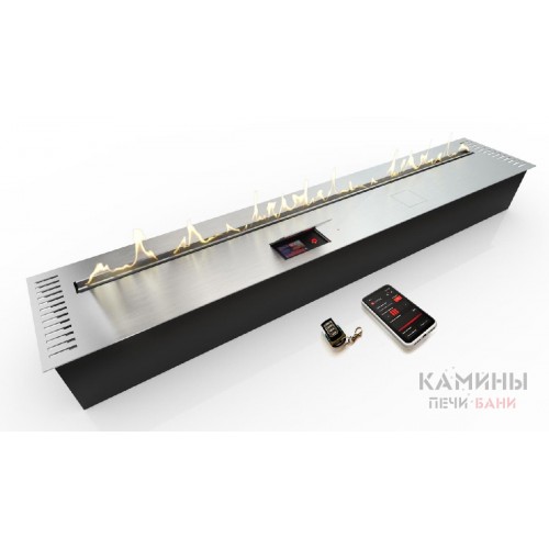 Автоматический биокамин ZeFire М 1600 шлифованный с ДУ (ZeFire)