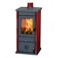 Печь-камин MBS VESTA ECO бордовая Печь-камин MBS VESTA ECO бордовая