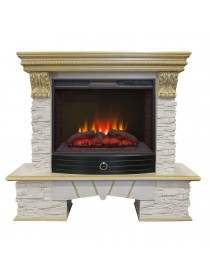 Электрокамин RealFlame Rockland LUX 25 WT с Sparta 25,5