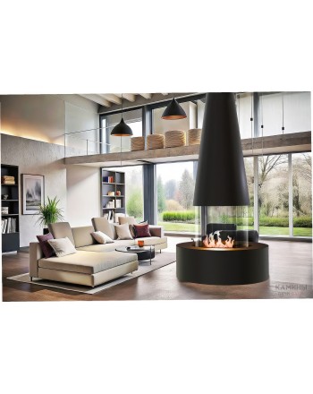Островной камин AVES 7 Генуя