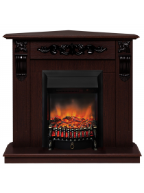 Электрокамин RealFlame Dominica Corner DN c очагом Fobos Lux Black RC