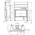 Каминная топка Hoxter HAKA 80/50Sh