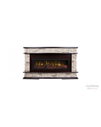 Электрокамин Frankfurt 42 AO с очагом Beverly 1000