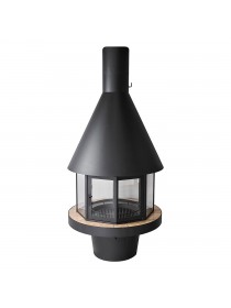 Островной камин LOFT - 02/2