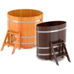 Купели для бани деревянные