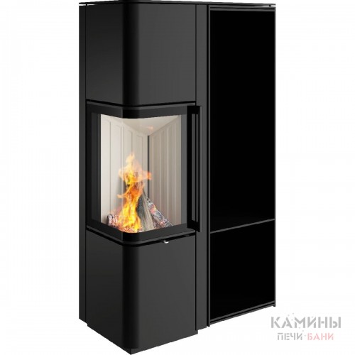 Печь-камин Spartherm Cubo L с широким отсеком Печь-камин Spartherm Cubo L с широким отсеком