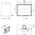 Печь-камин Rocal HABIT 70A T Печь-камин Rocal HABIT 70A T