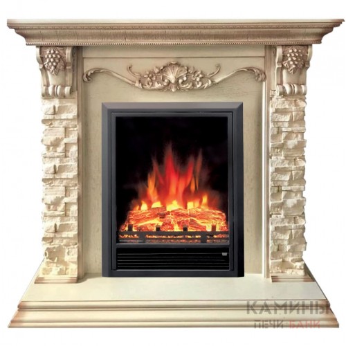 Электрокамин Patricia WT с очагом Eugene