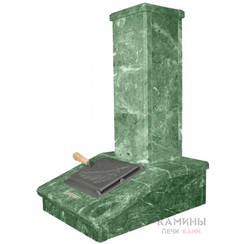 Облицовка на трубу из Змеевик 790 мм