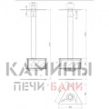Печь-камин ROCAL Born подвесной Печь-камин ROCAL Born подвесной