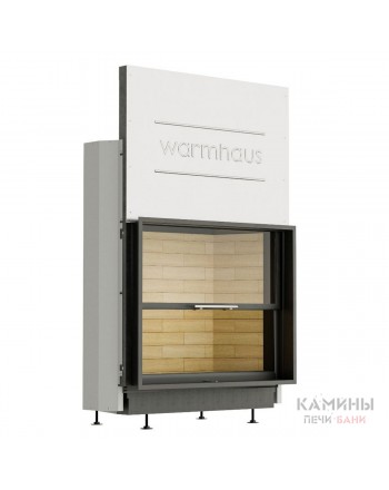 Каминная топка с прямым стеклом FLAT 100/80h