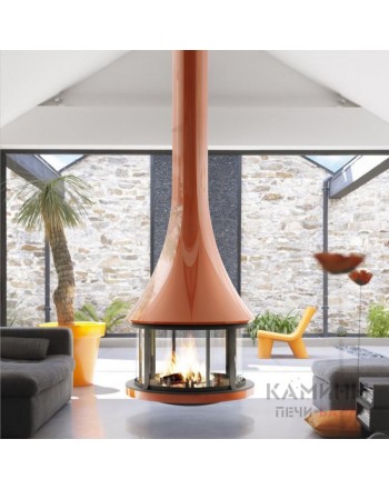 Центральный камин Zelia 908 лак JC Bordelet 