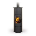 Печь-камин стальная Evora 01 A керамика Печь-камин стальная Evora 01 A керамика