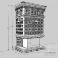 Камин Византия. Декоративная палитра: Оливковая