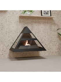 Дровяной камин Traforart Admeto Frontal Suspended Rear Smoke Outlet