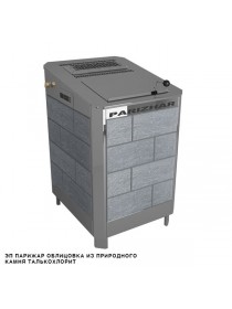 Паротермальная печь «ПАРиЖАР» 4,25 кВт (220/380 В) облицовке из природного камня