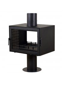 Островной камин LOFT - 34/1