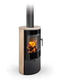 Печь-камин Romotop стальная Laredo 04 песчаник