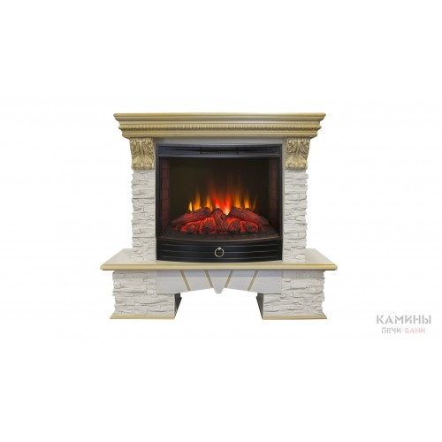 Электрокамин Rockland LUX 25,5 WT с Evrika 25,5
