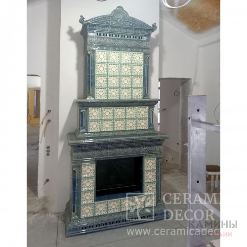 Классический камин в облицовке из коллекции Венская с топкой BRUNNER STIL-KAMIN CLASSIC.