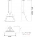 Дровяной камин Traforart Foxi Frontal