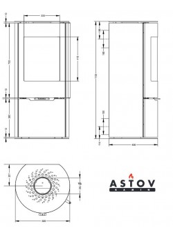 Камин Астов R1