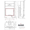 Каминная топка АСТОВ ПС 7363