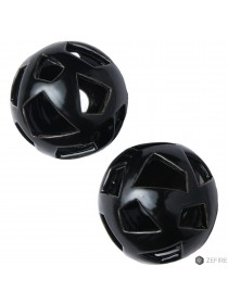 Шары черные с трапецевидными отверстиями 2 шт (ZeFire)