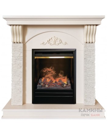 Электрокамин RealFlame Corfino WT с Olympic 3D