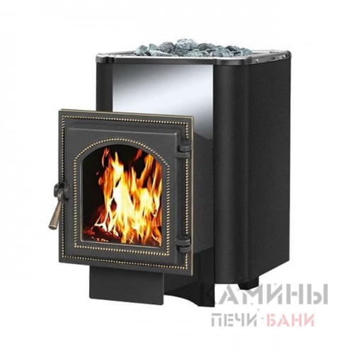 Печь для бани Сенсация 12 Антрацит (220) из чугуна Печь для бани Сенсация 12 Антрацит (220) из чугуна