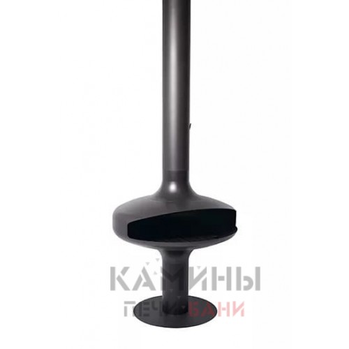 Островной камин LOFT - 19/2 на дровах