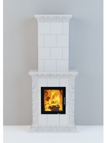 Изразцовый камин Афины